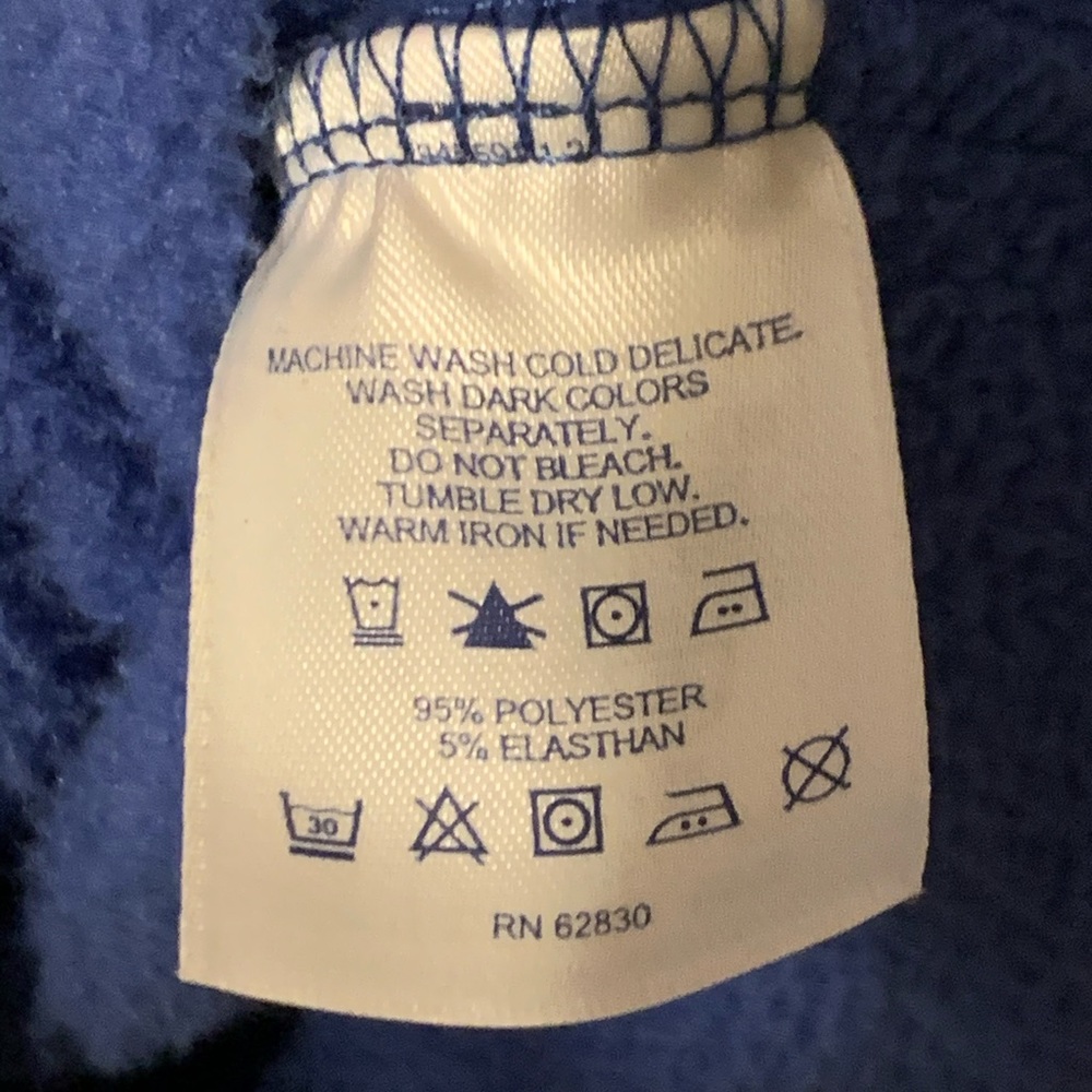 S (6-8) Lands End Ladies fleece layering top - Picture 4 of 6